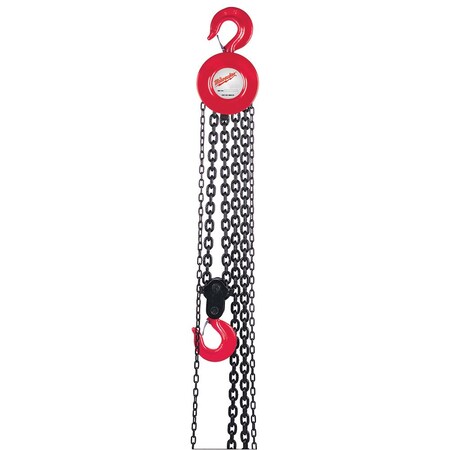 Milwaukee Tool 1 Ton Chain Hoist, 15 ft. Lift 9771-20
